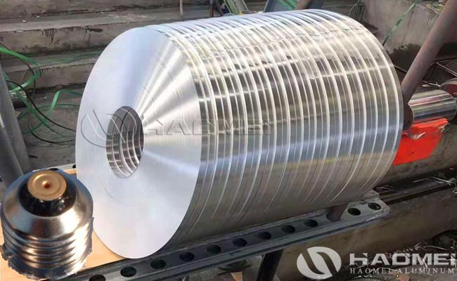 3004 aluminum strip for lamp base cap