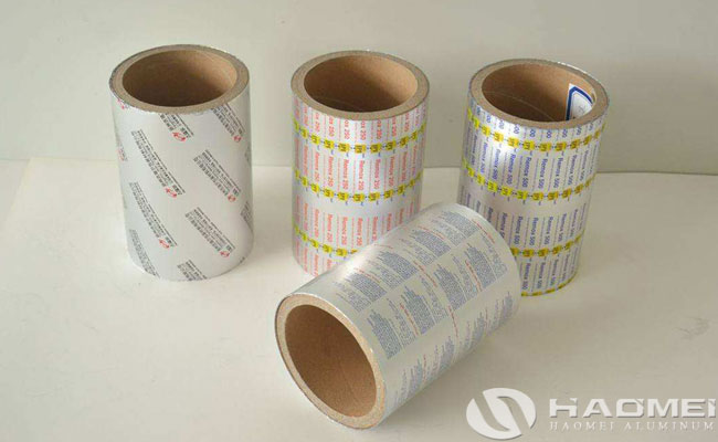 aluminium foil for medicine packaging