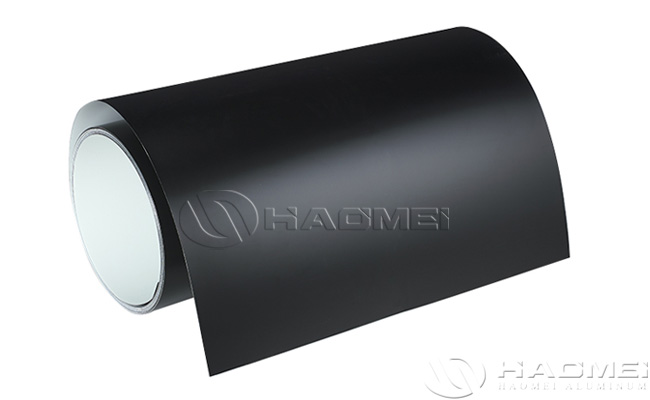 black aluminum trim coil