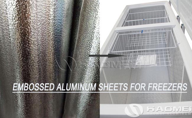 Embossed Aluminum Sheets For Freezers