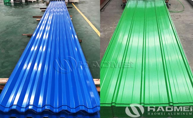 long span aluminium roofing sheet